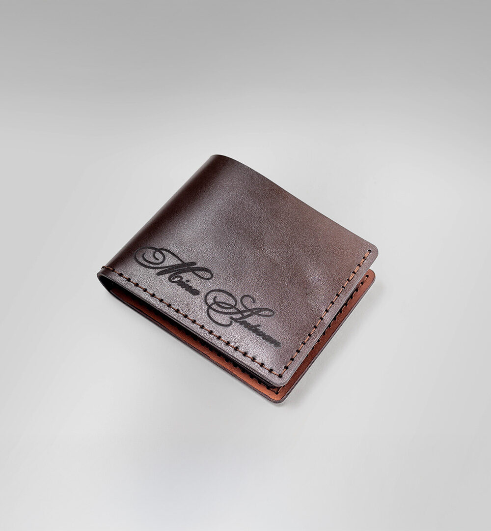 Brown x Havana Cowhide Leather Men Wallet