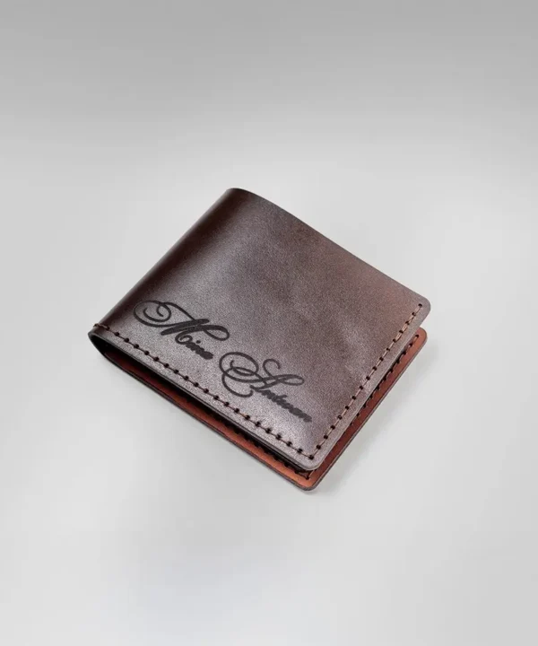 Brown x Havana Cowhide Leather Men Wallet