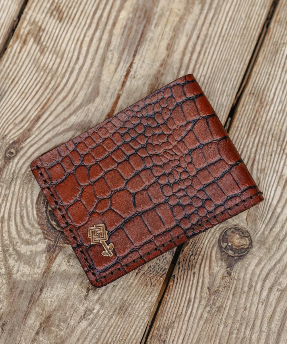 Vintage Cowhide Leather Men Wallet - Image 2