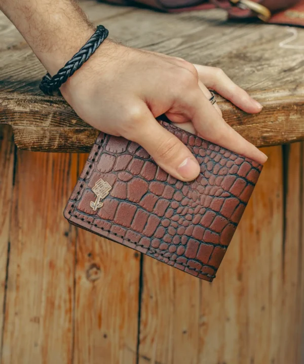 Vintage Cowhide Leather Men Wallet