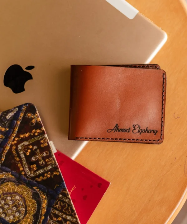 Havane Cowhide Leather Men Wallet