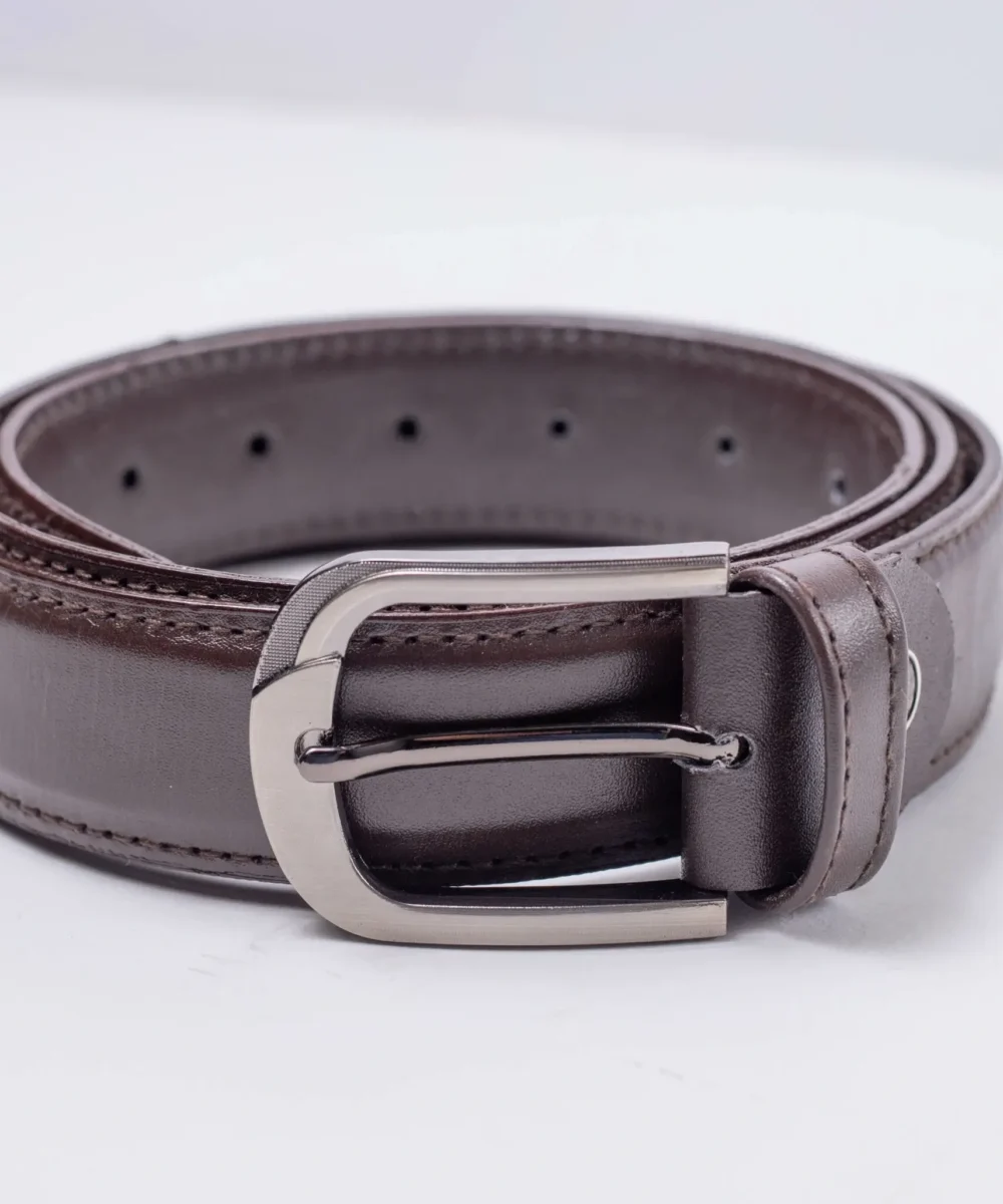 Classic Brown Genuine Leather Belt