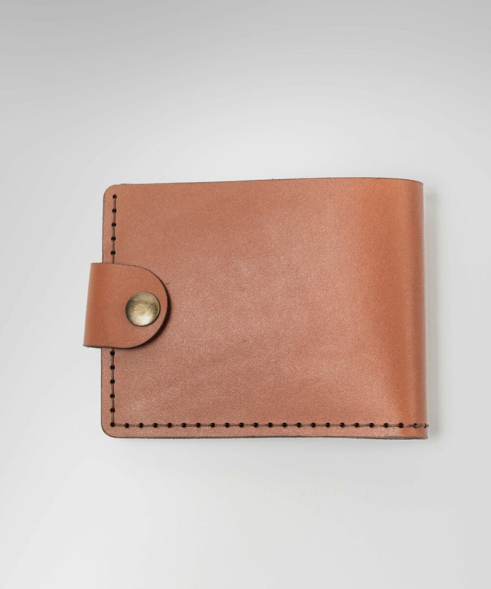 Havana Cowhide Leather Men Wallet.