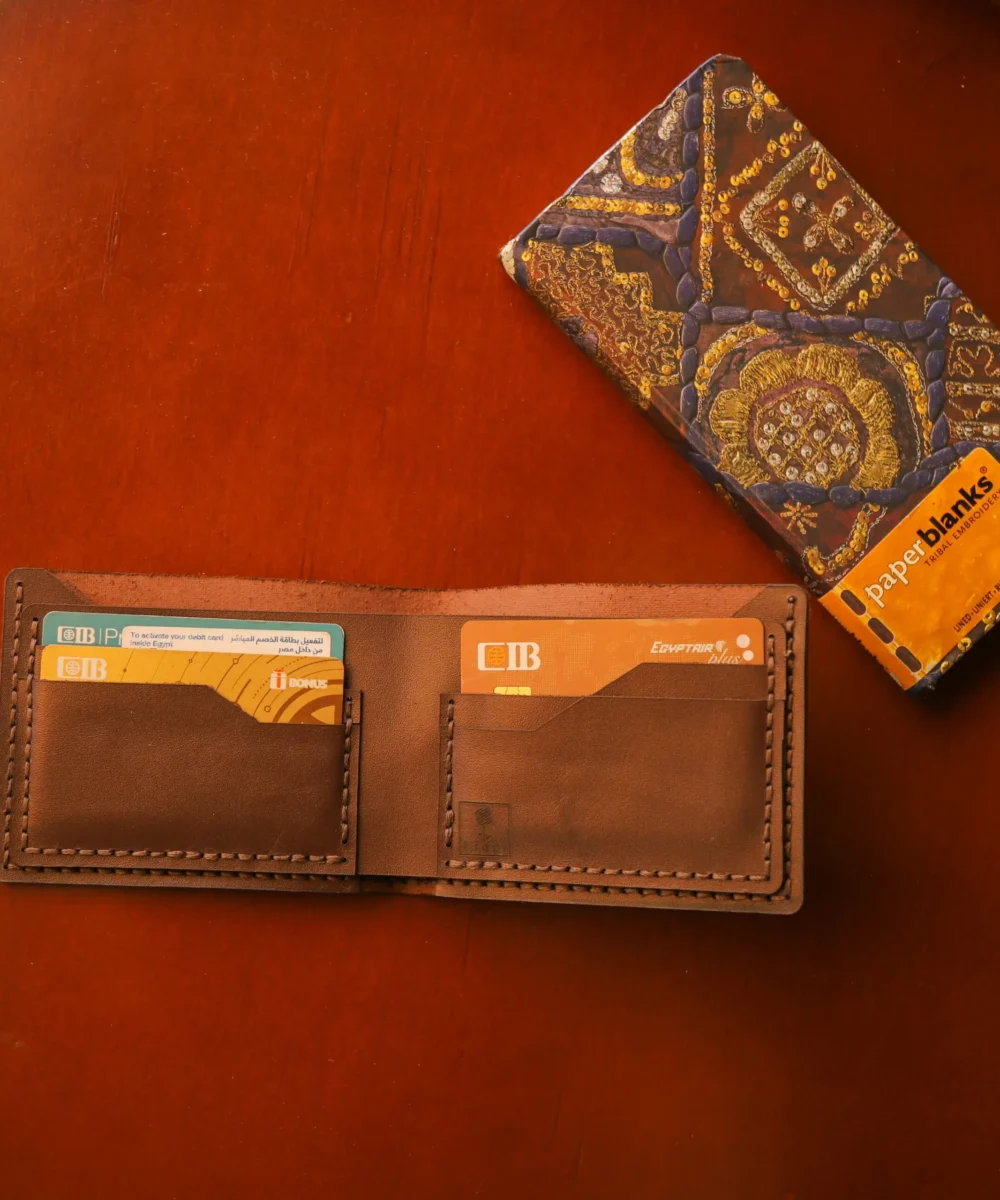 Brown Cowhide Leather Men Wallet - Image 2