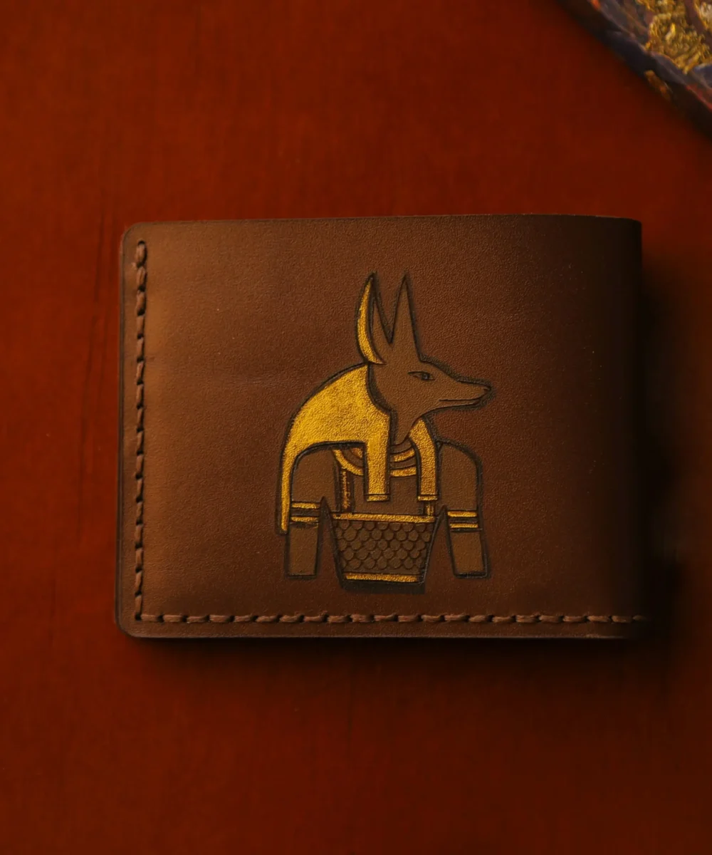 Brown Cowhide Leather Men Wallet - Image 3