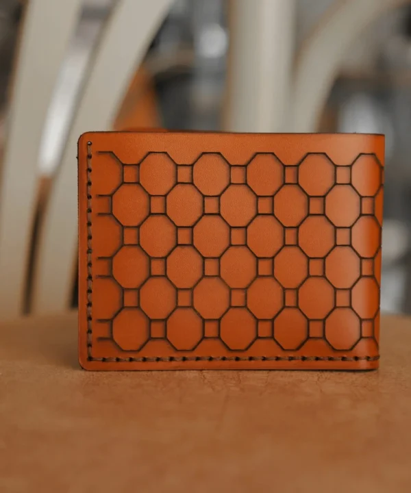 Havane Cowhide Leather Men Wallet