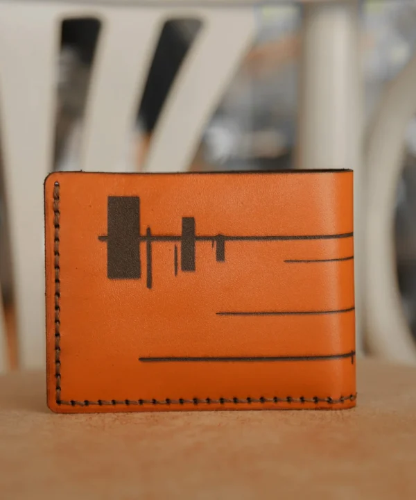 Havane Cowhide Leather Men Wallet