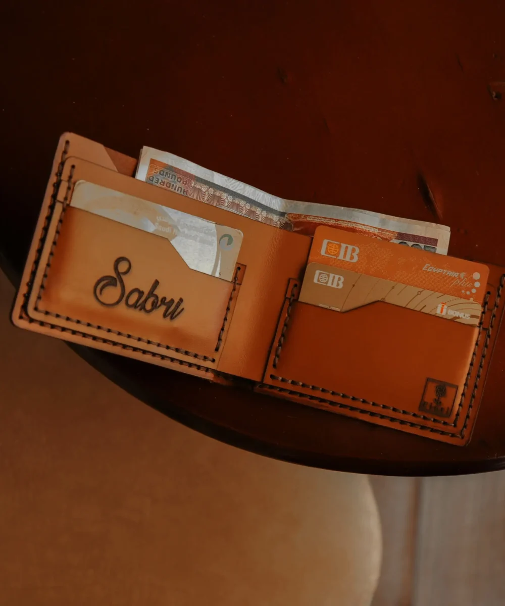 Havane Cowhide Leather Men Wallet - Image 4