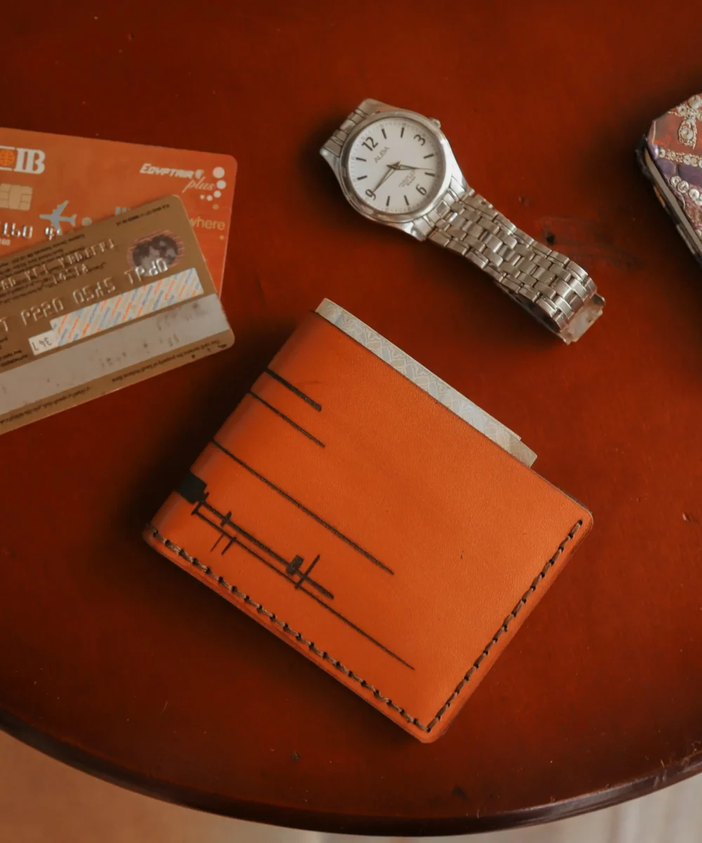 Havane Cowhide Leather Men Wallet - Image 2