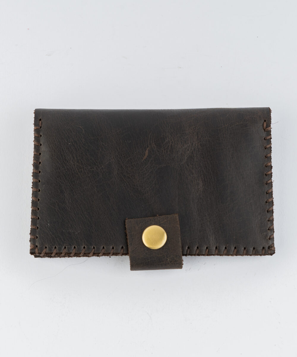 Brown Cowhide Leather Wallet - Image 3