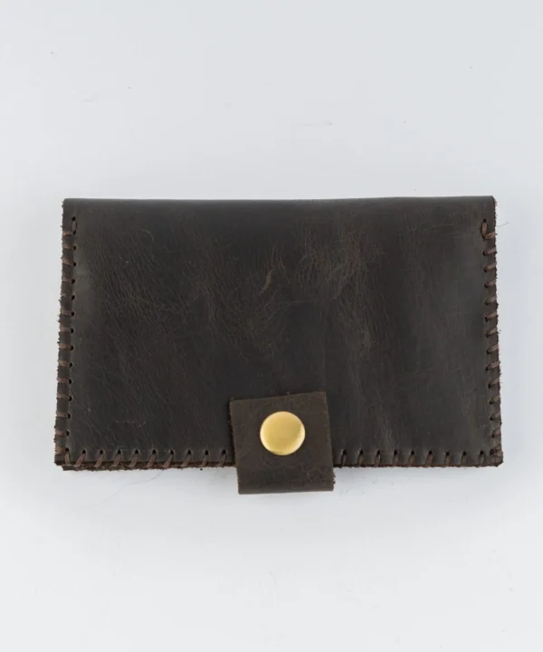 Brown Cowhide Leather Wallet