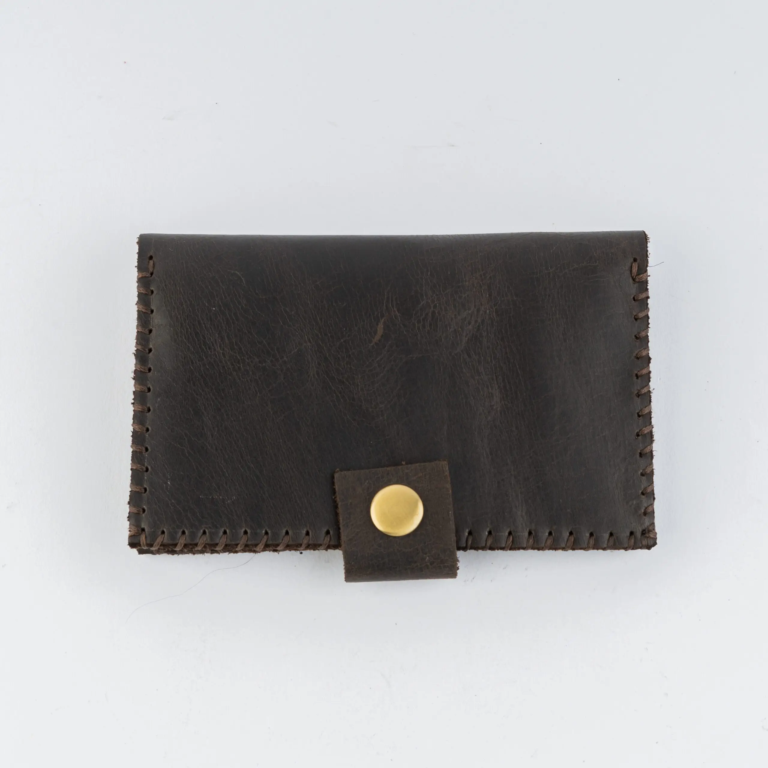 Brown Cowhide Leather Wallet