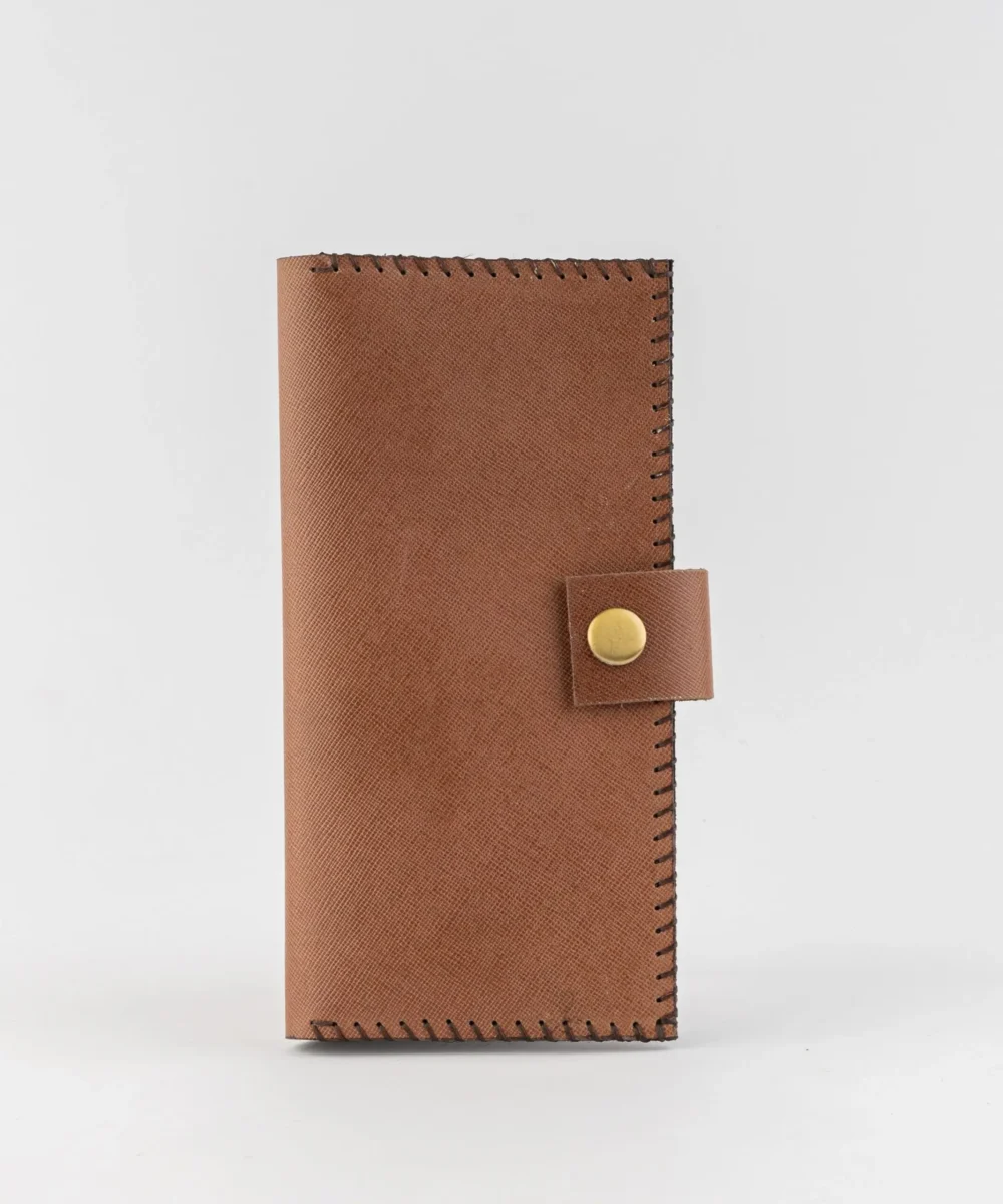 Light Brown Cowhide Leather Wallet - Image 3