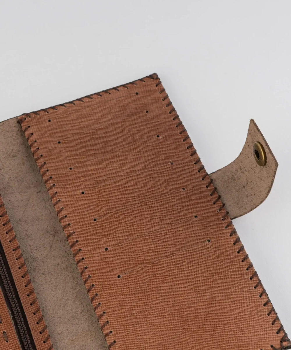 Light Brown Cowhide Leather Wallet - Image 4