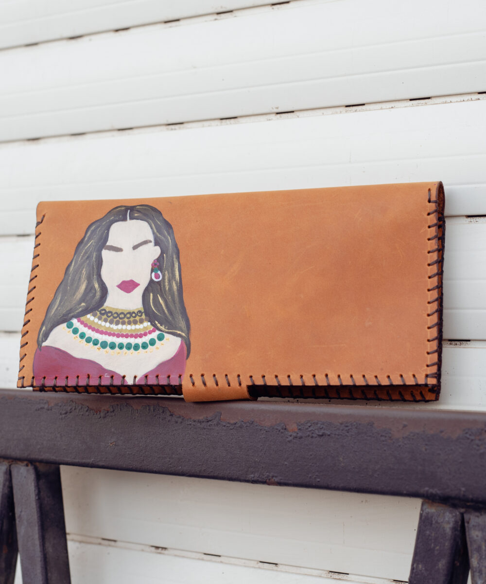 Havane Cowhide Leather Wallet - Image 3