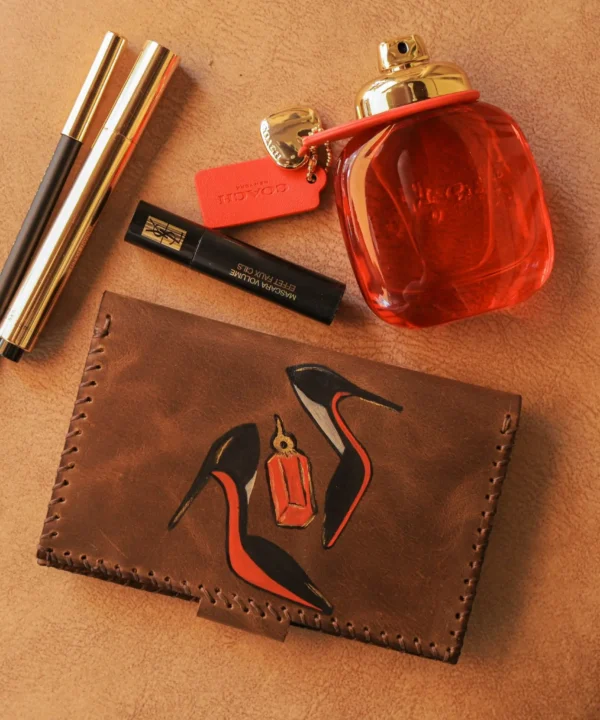 Vintage Brown Cowhide Leather Wallet