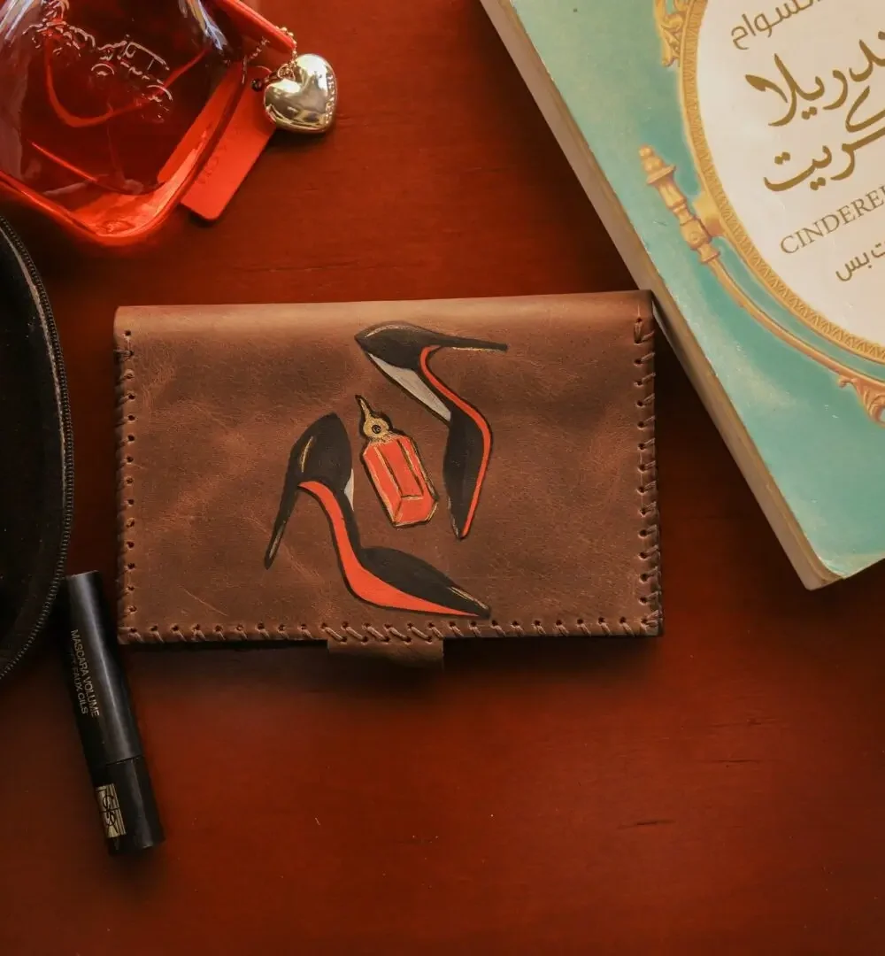 Vintage Brown Cowhide Leather Wallet - Image 2